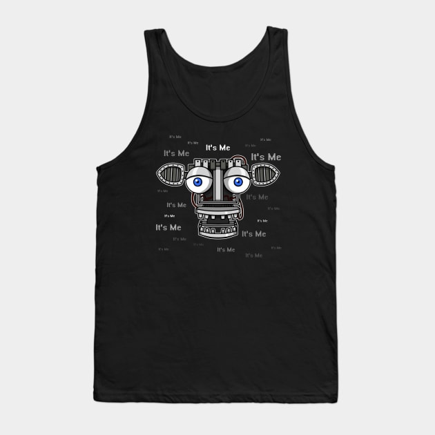 Five Nights at Freddy's - Endoskeleton - It's Me Tank Top by Kaiserin